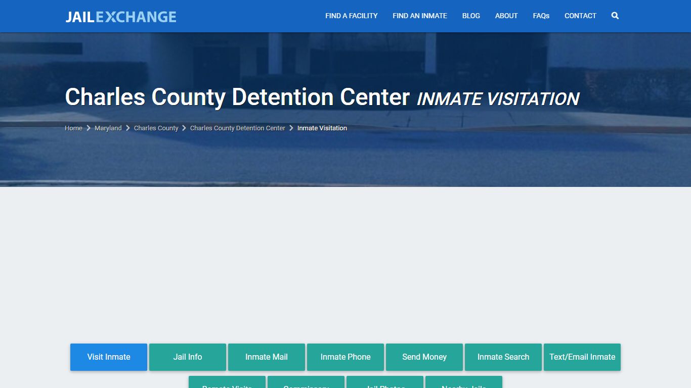 Charles County Detention Center Inmate Visitation - JAIL EXCHANGE